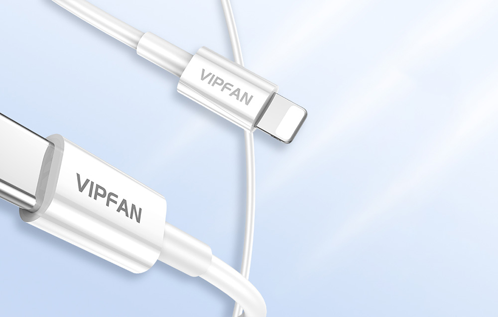VFAN P01 USB-C TO LIGHTING PD 1M CABLE FAST CHARGING VFAN P01 USB-C TO LIGHTING PD 1M CABLE FAST CHARGING